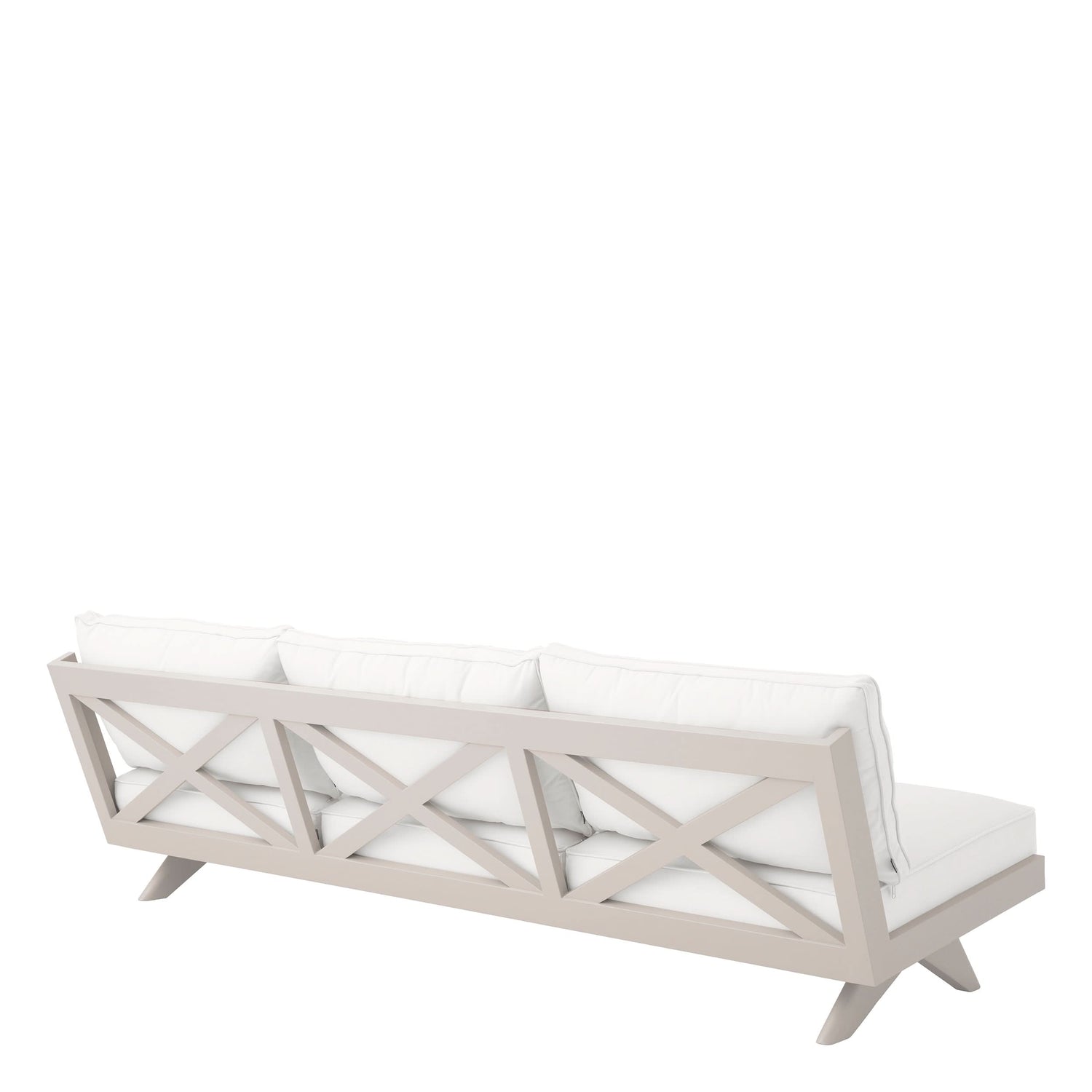 Eichholtz Outdoor Sofa Lomax – Sandfarben | Bezug aus Acryl Outdoor Sofa Eichholtz