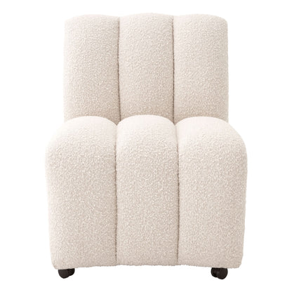 Eichholtz – Esszimmerstuhl Kelly (Bouclé Cream) Esszimmerstuhl Eichholtz