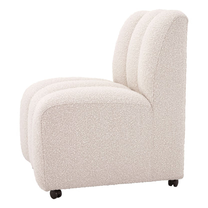 Eichholtz – Esszimmerstuhl Kelly (Bouclé Cream) Esszimmerstuhl Eichholtz