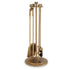 Eichholtz Kaminbesteck-Set Lara – Vintage-Messing-Finish Deko-Objekt Eichholtz