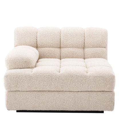 Eichholtz Modulares Sofa Dean – Links – Bouclé Creme Modul-Sofa Eichholtz