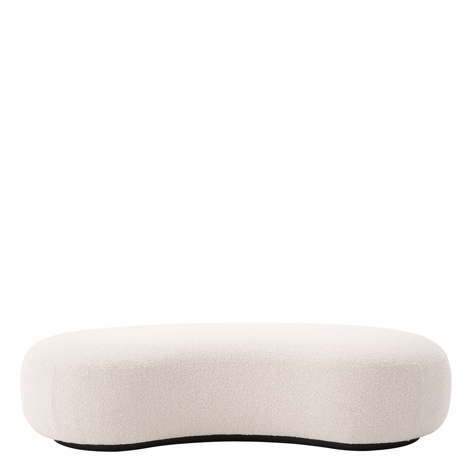 Eichholtz Bank Björn - Bouclé Creme Polsterbank Eichholtz