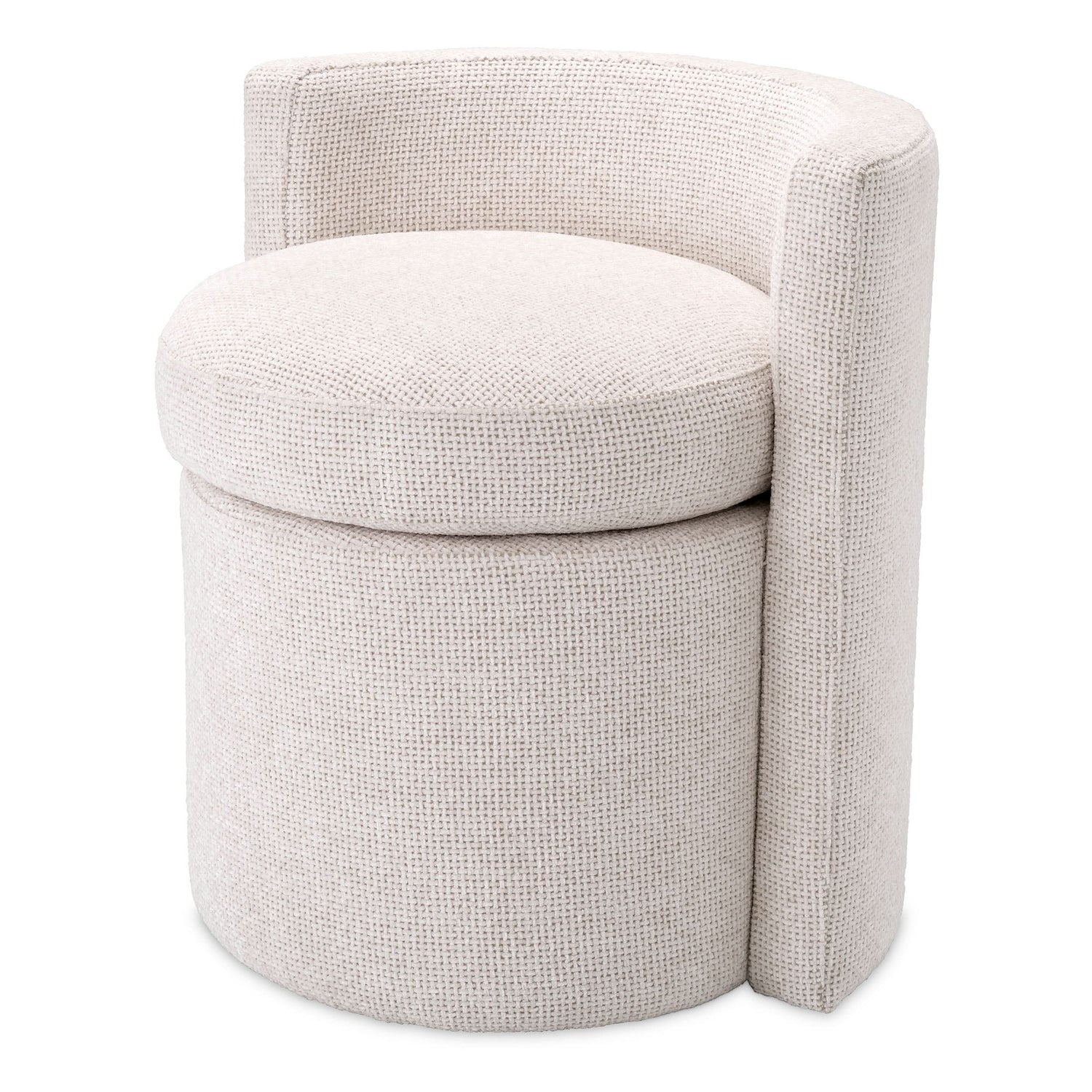 Eichholtz Hocker Arcadia – Lyssa Off-White Polsterhocker Eichholtz