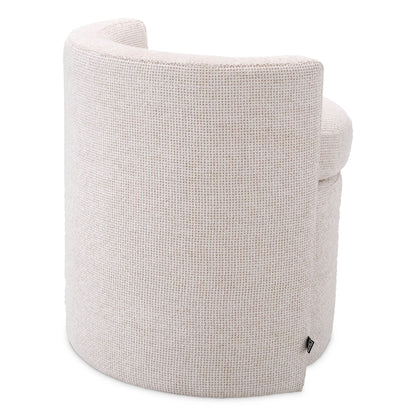 Eichholtz Hocker Arcadia – Lyssa Off-White Polsterhocker Eichholtz