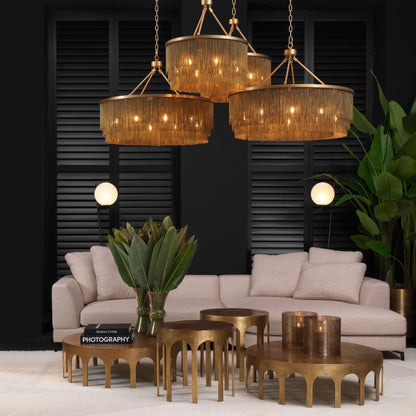 Eichholtz Kronleuchter Tissot S – Antik-Messing-Finish Kronleuchter Eichholtz