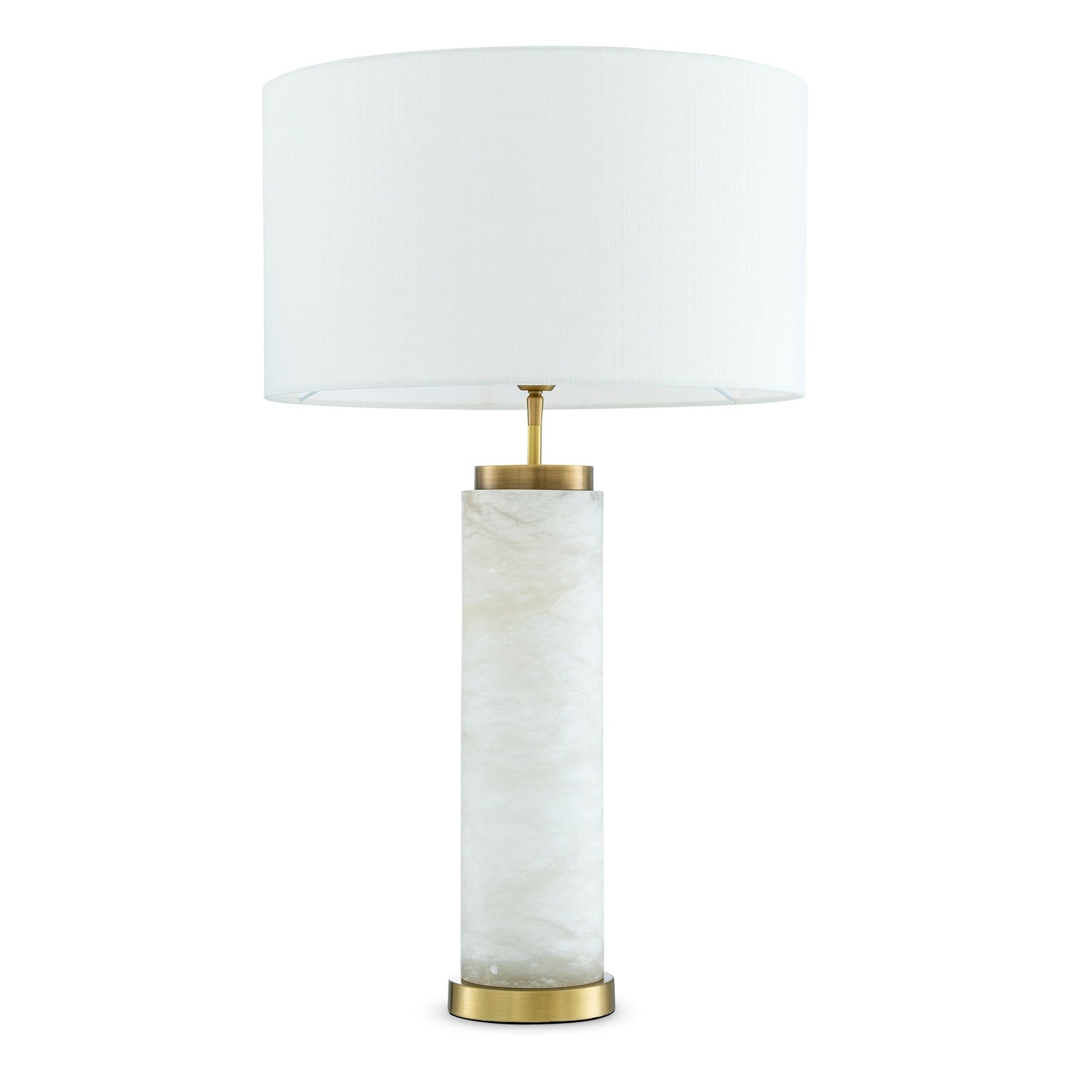 Eichholtz Tischleuchte Lxry – Alabaster mit Antikmessing Tischlampe Eichholtz