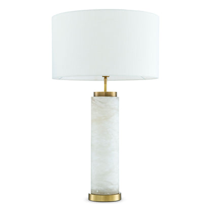 Eichholtz Tischleuchte Lxry – Alabaster mit Antikmessing Tischlampe Eichholtz