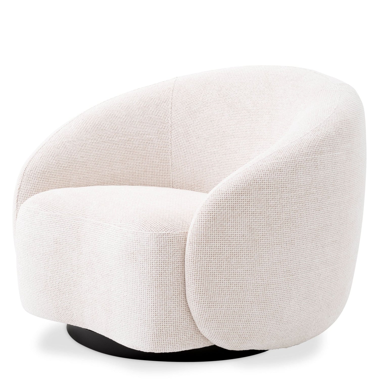 Eichholtz Drehsessel Amore – Lyssa Off-White Drehsessel Eichholtz