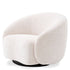 Eichholtz Drehsessel Amore – Lyssa Off-White Drehsessel Eichholtz