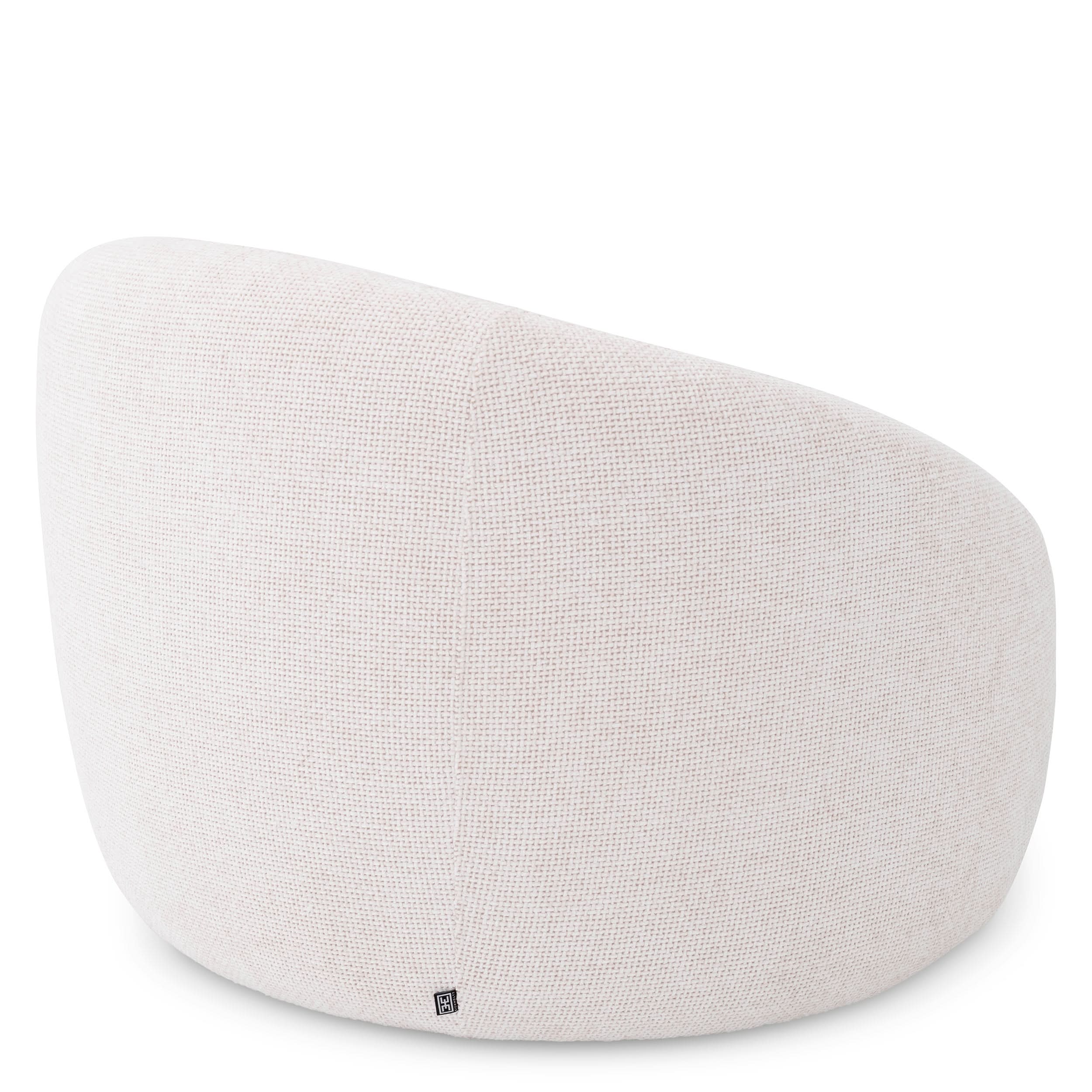 Eichholtz Drehsessel Amore – Lyssa Off-White Drehsessel Eichholtz