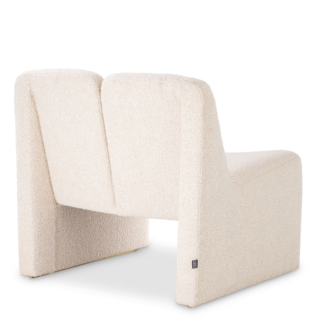 Eichholtz Sessel Macintosh – Bouclé Creme Polstersessel Eichholtz