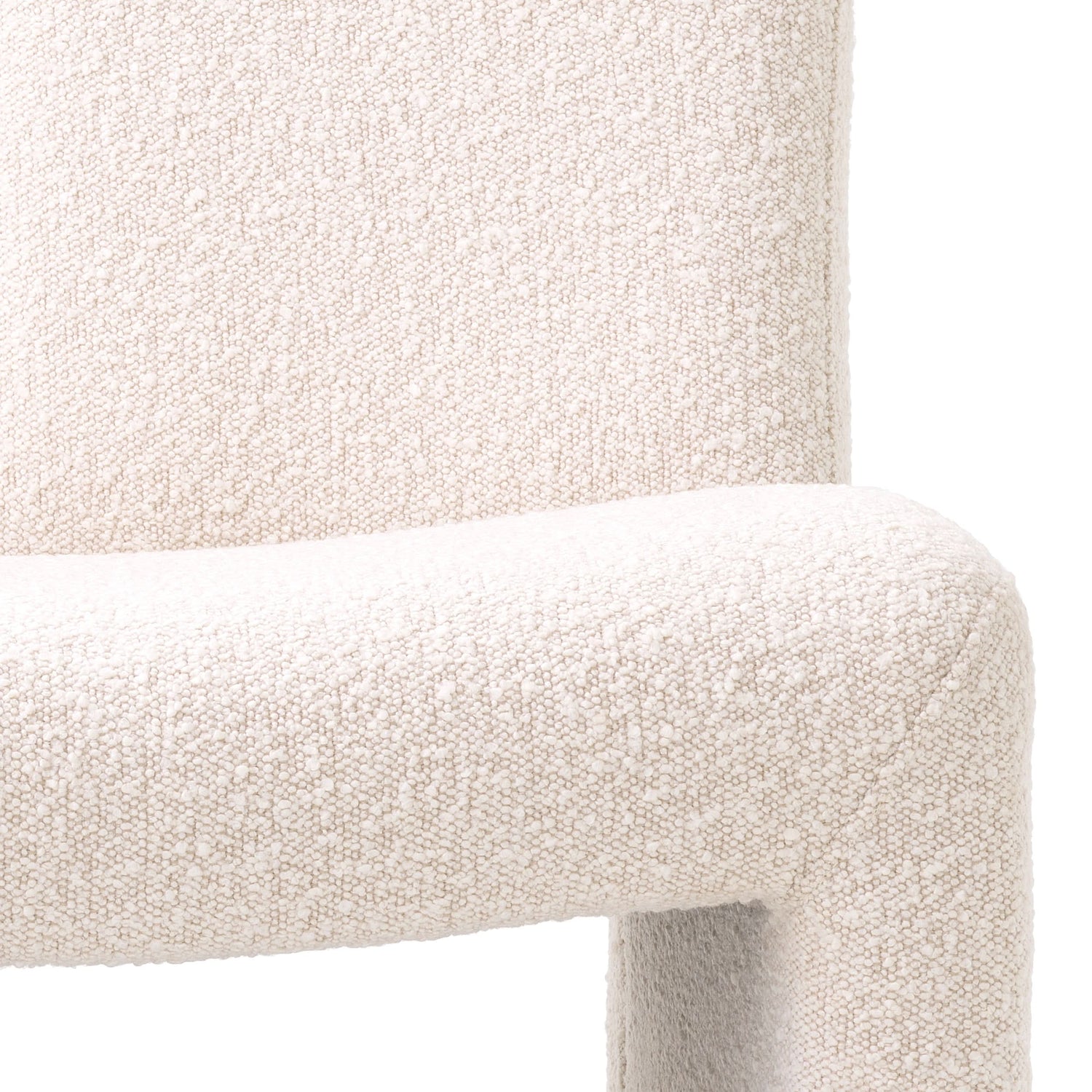 Eichholtz Sessel Macintosh – Bouclé Creme Polstersessel Eichholtz