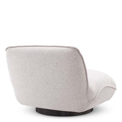 Eichholtz Outdoor Sessel Relax – Mauritius Light Grey | Black Base Outdoor Sessel Eichholtz