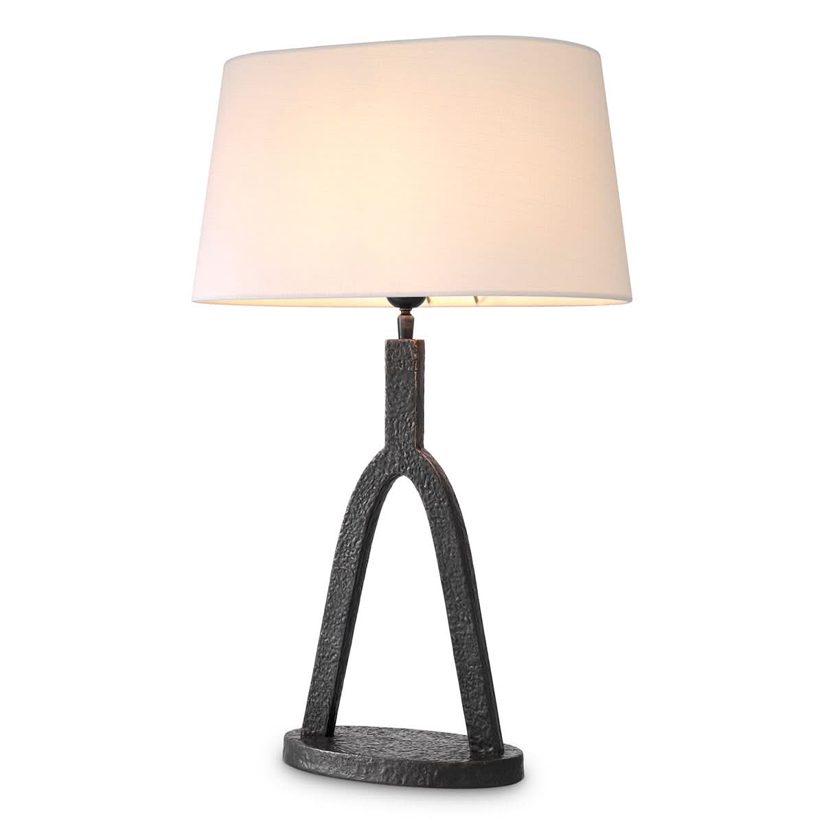Eichholtz Tischleuchte Coosa – Bronze-Finish Tischlampe Eichholtz