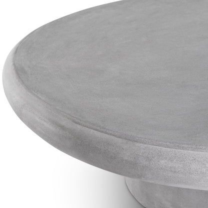Eichholtz Outdoor Couchtisch Erato – GFRC Grau | Organische Form | Indoor &amp; Outdoor Outdoor Couchtisch asymetrisch Eichholtz
