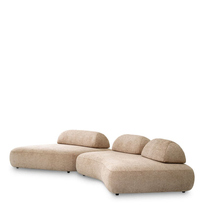 Eichholtz Sofa Residenza – Lyssa Sand 4-Sitzer Sofa Eichholtz