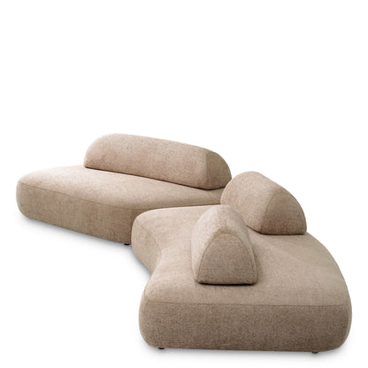 Eichholtz Sofa Residenza – Lyssa Sand 4-Sitzer Sofa Eichholtz