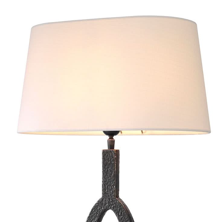 Eichholtz Tischleuchte Coosa – Bronze-Finish Tischlampe Eichholtz