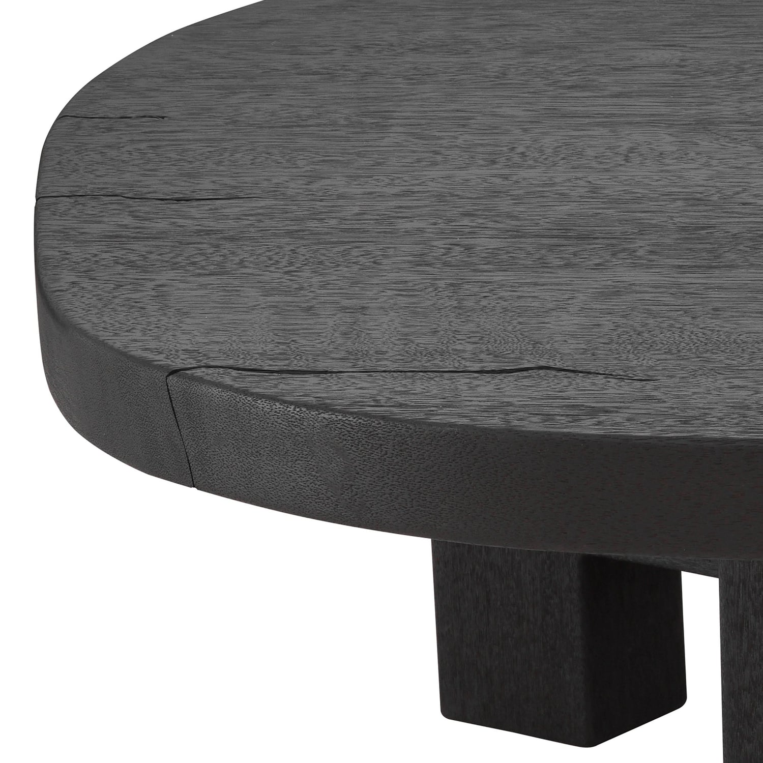 Eichholtz Couchtisch Libertine – Meranti-Holz | Burnt Finish | Oval Couchtisch oval Eichholtz