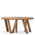 Eichholtz Konsolentisch Bayshore – Eichenholz | Oval Konsolentisch Eichholtz