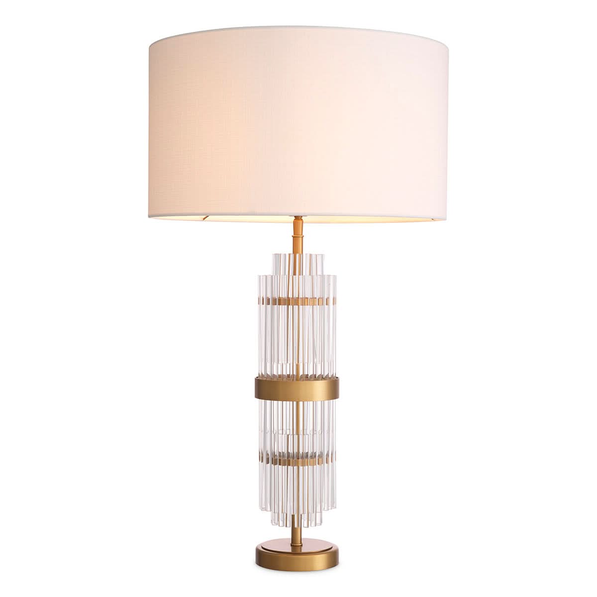 Eichholtz Tischleuchte East – Antik-Messing-Finish Tischlampe Eichholtz