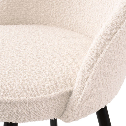 Eichholtz Tresenhocker Cooper Bouclé Cream – 2er-Set 2er-Set Barstühle Eichholtz