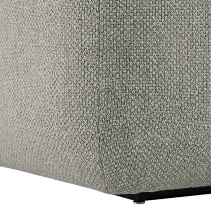 Eichholtz Sofa Taraval – Rêve Grey | Schwarze Holzbase | Organische Form 4-Sitzer Sofa Eichholtz