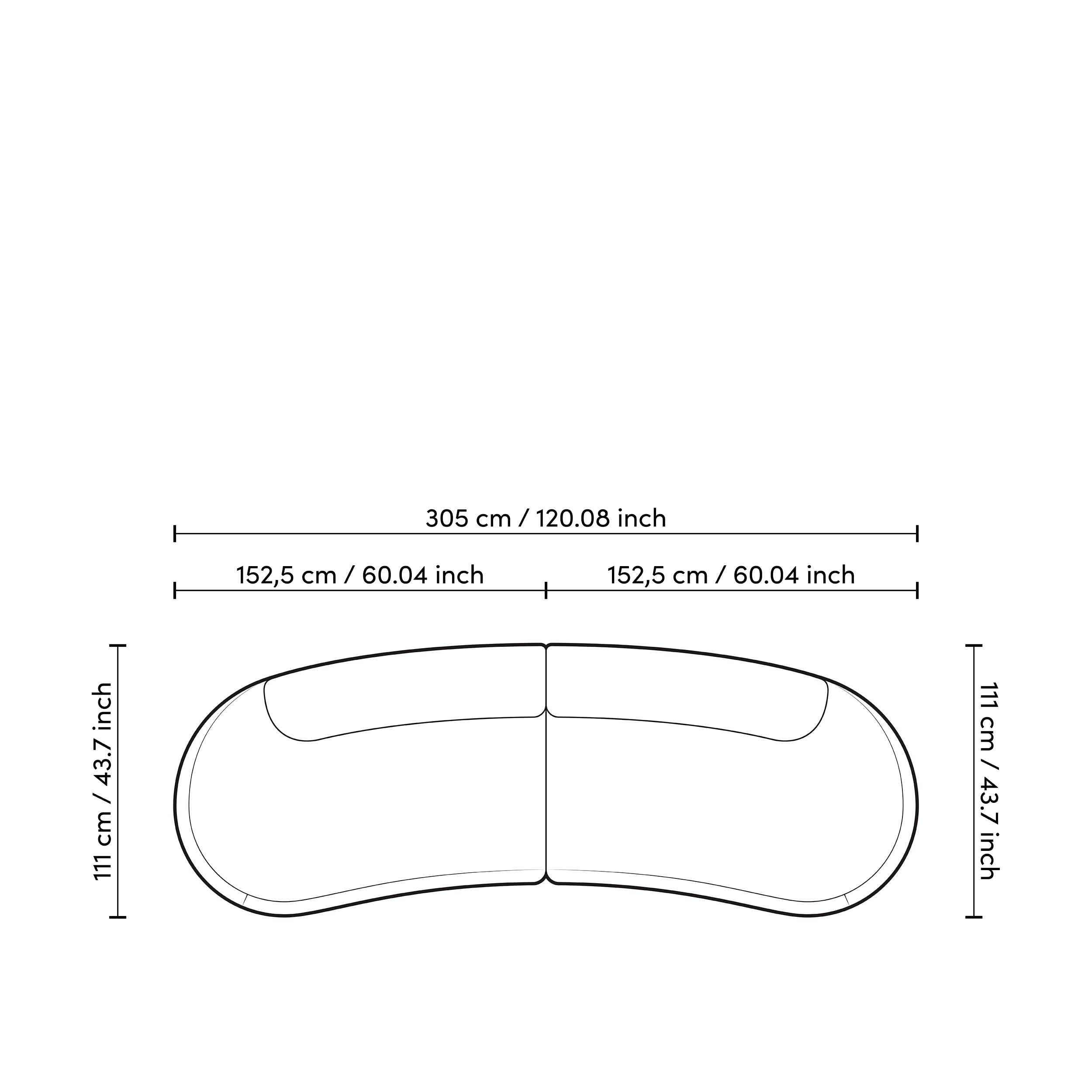 Eichholtz – Sofa Björn S Sofa rund Eichholtz