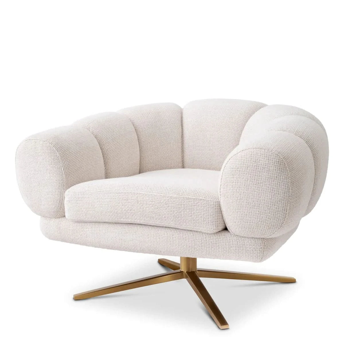 Eichholtz Drehsessel Sunset – Lyssa Off-White Drehsessel Eichholtz