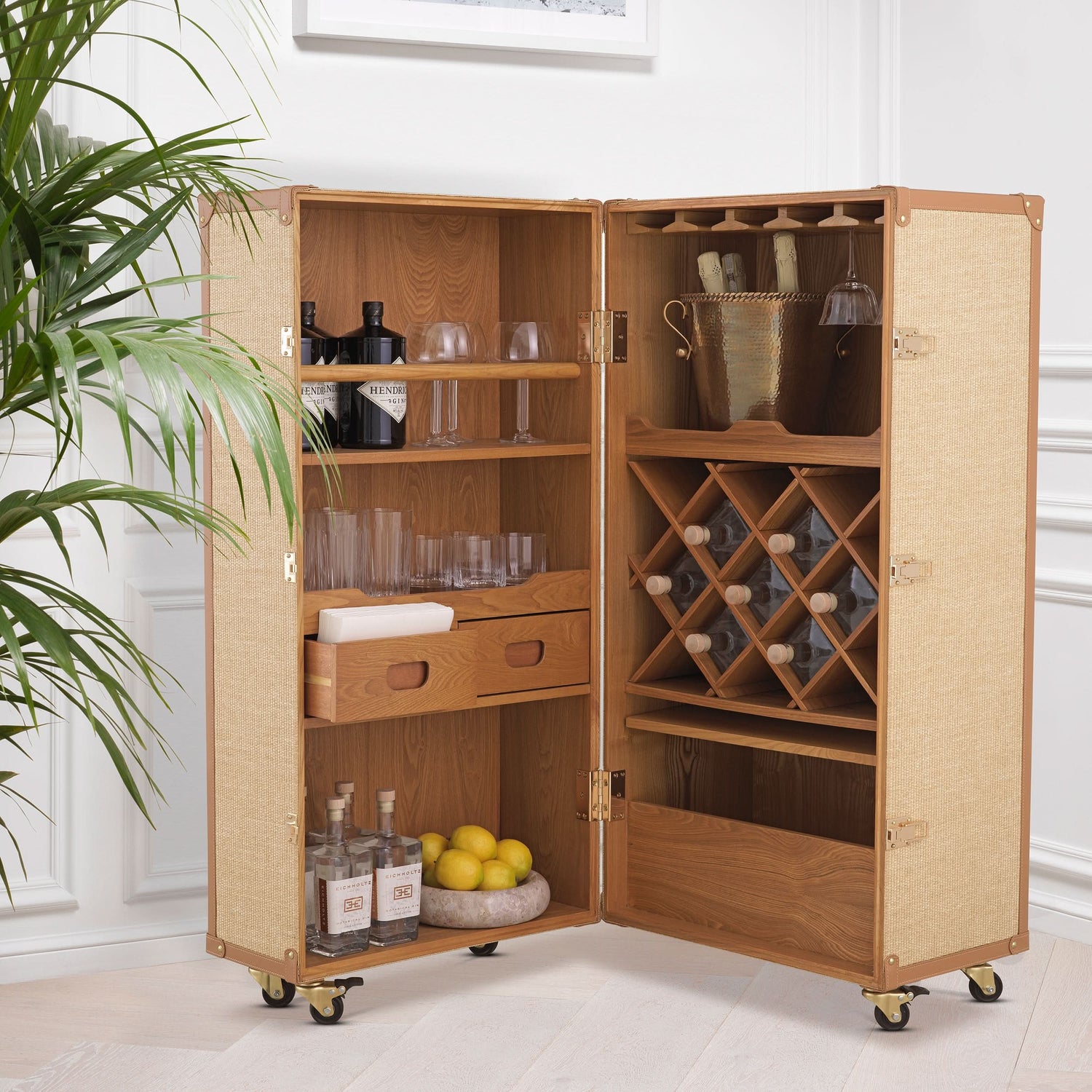 Eichholtz Bar Cabinet Martini Bianco Barschrank Eichholtz