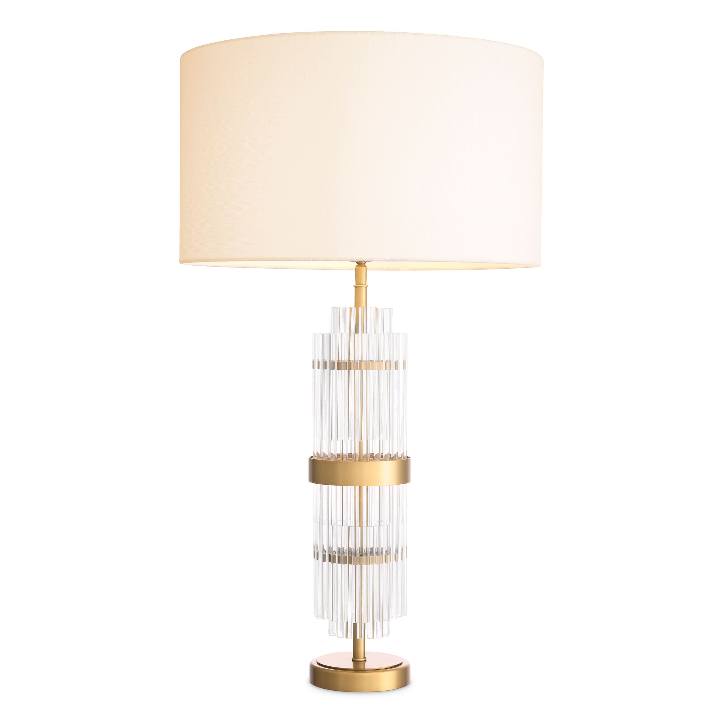 Eichholtz Tischleuchte East – Antik-Messing-Finish Tischlampe Eichholtz