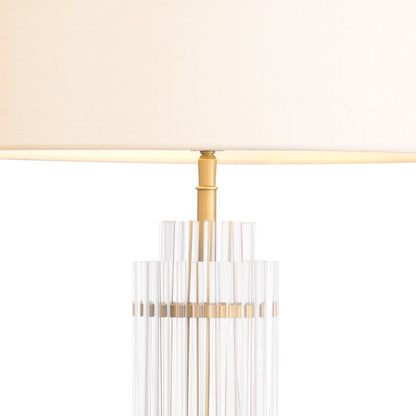 Eichholtz Tischleuchte East – Antik-Messing-Finish Tischlampe Eichholtz