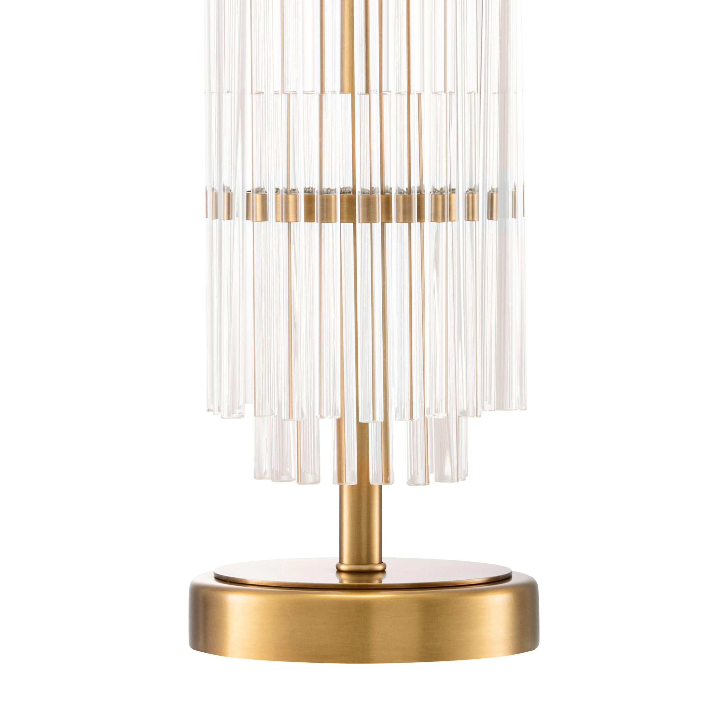 Eichholtz Tischleuchte East – Antik-Messing-Finish Tischlampe Eichholtz