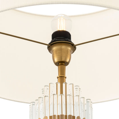 Eichholtz Tischleuchte East – Antik-Messing-Finish Tischlampe Eichholtz