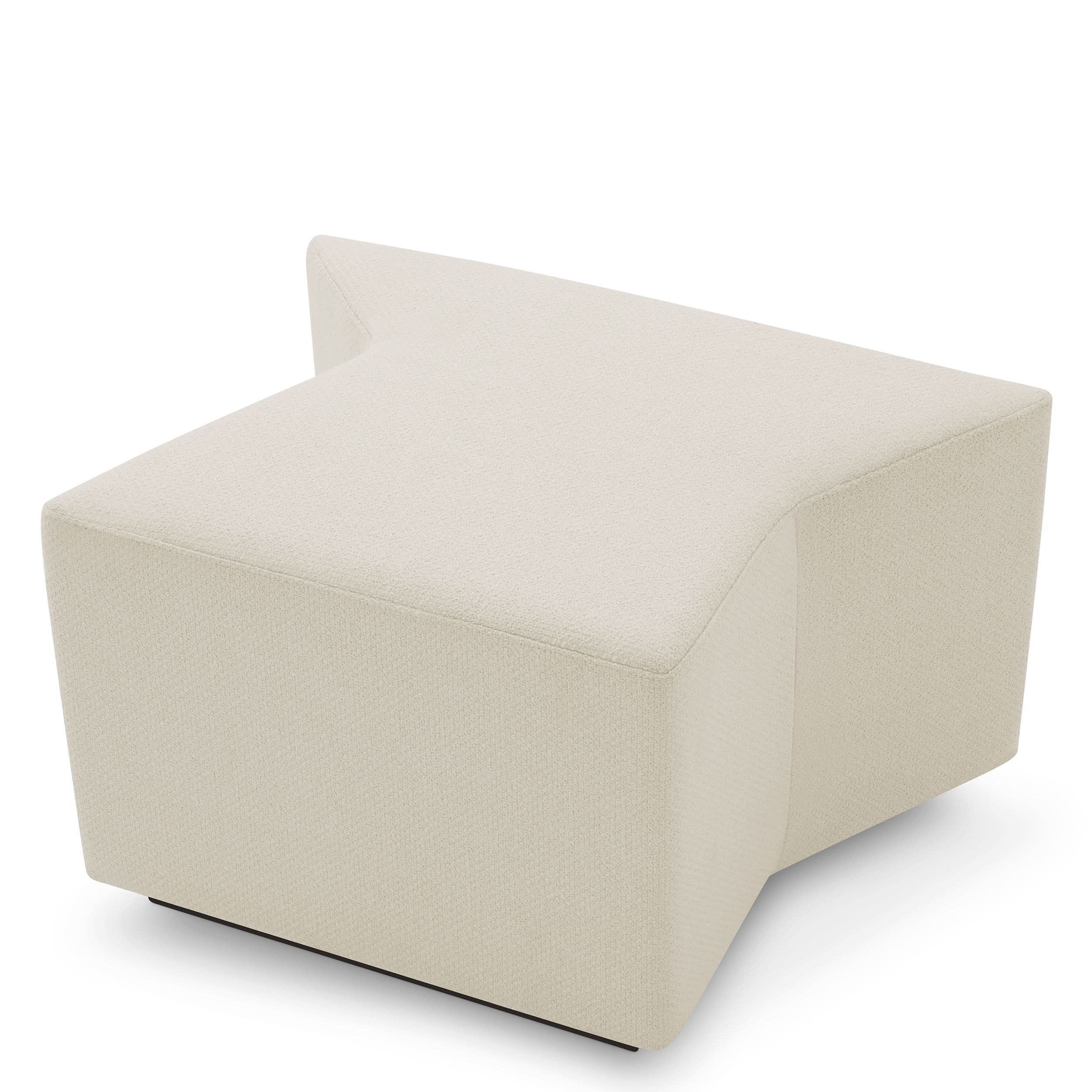 Eichholtz Hocker Filbert – 3er-Set Polsterhocker Eichholtz