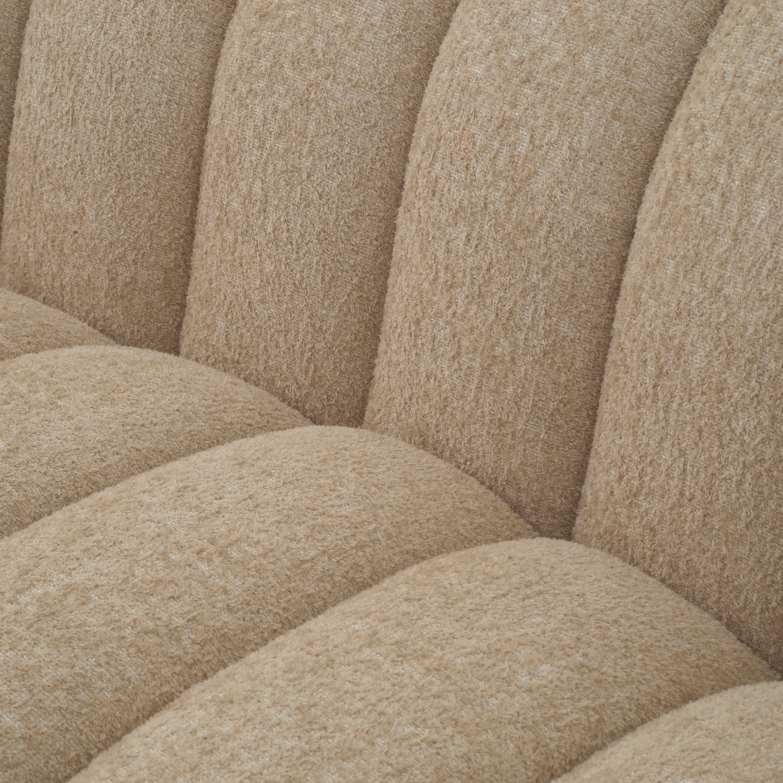 Eichholtz Sofa Kelly S - Cascade Sand 4-Sitzer Sofa Eichholtz