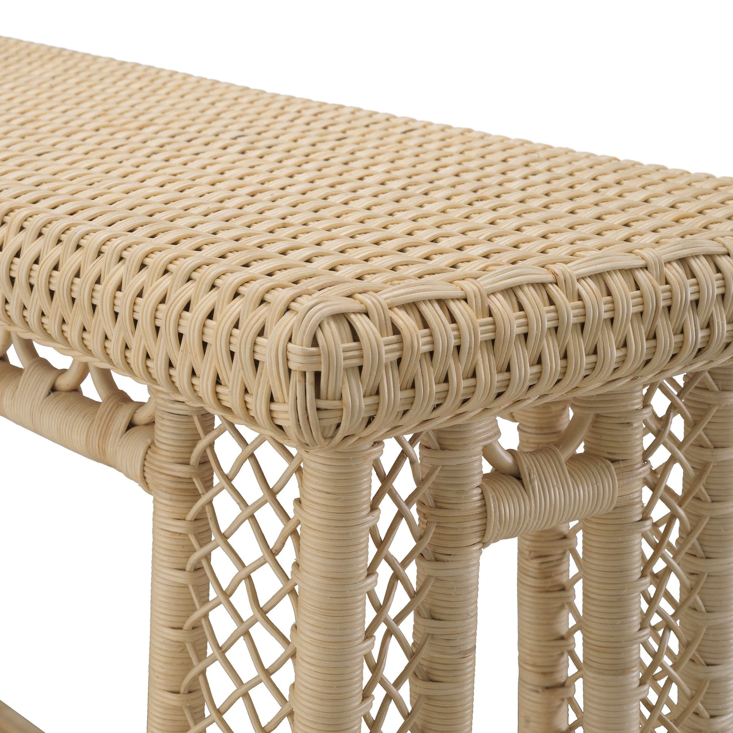 Eichholtz Konsolentisch Saba – Natur-Rattan Konsolentisch Eichholtz