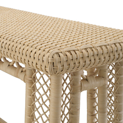 Eichholtz Konsolentisch Saba – Natur-Rattan Konsolentisch Eichholtz