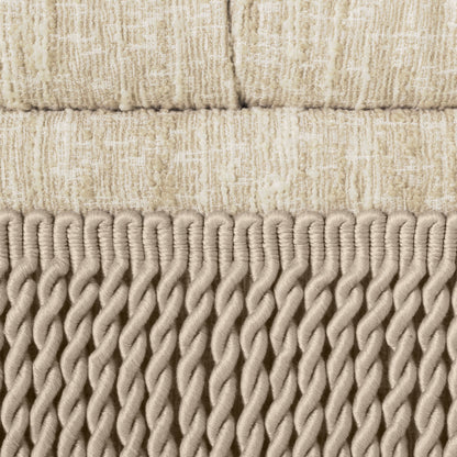 Eichholtz Ottoman Dorantes – Bouclé Sonata Cream Polsterhocker Eichholtz