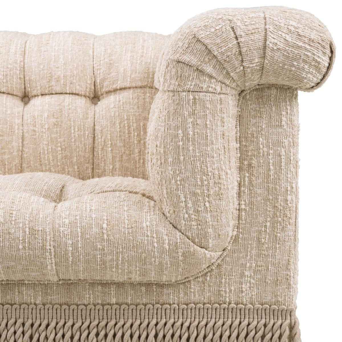 Eichholtz Sofa Dorantes – Bouclé Sonata Cream Sofa Eichholtz