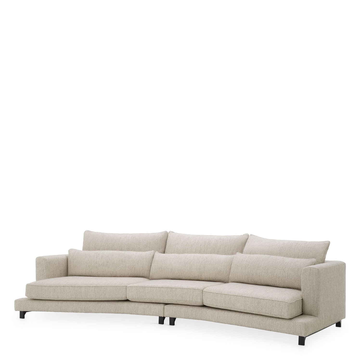 Eichholtz – Sofa Savarana (Splendor Light Grey) 3-Sitzer Sofa Eichholtz