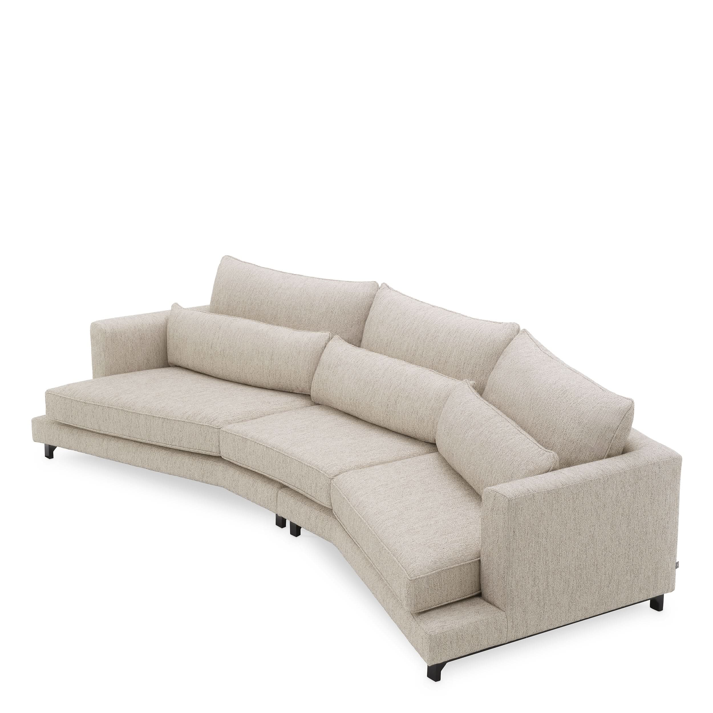 Eichholtz – Sofa Savarana (Splendor Light Grey) 3-Sitzer Sofa Eichholtz