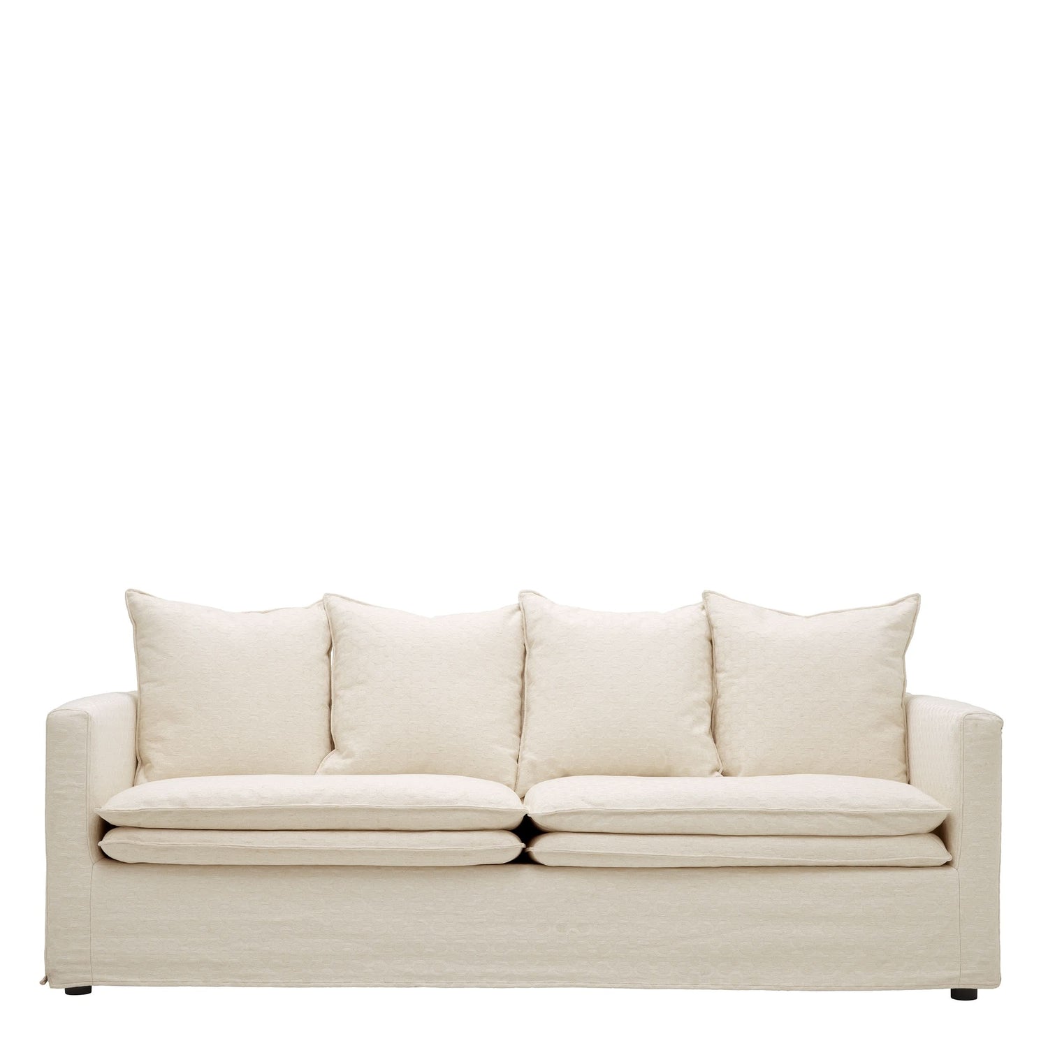 Eichholtz Sofa Montgomery – Sunbeam Off-White 3-Sitzer Sofa Eichholtz