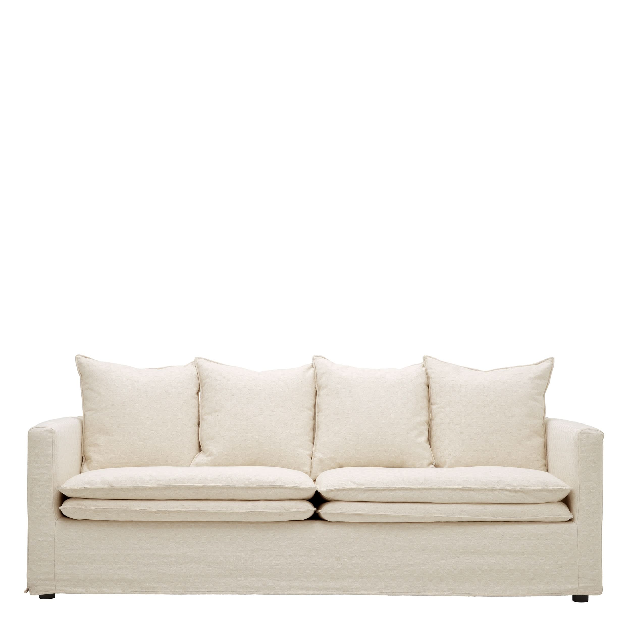 Eichholtz Sofa Montgomery – Sunbeam Off-White 3-Sitzer Sofa Eichholtz