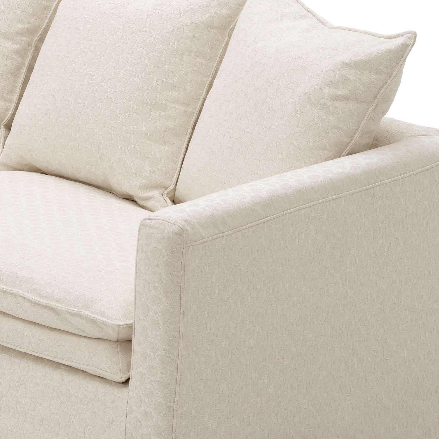 Eichholtz Sofa Montgomery – Sunbeam Off-White 3-Sitzer Sofa Eichholtz