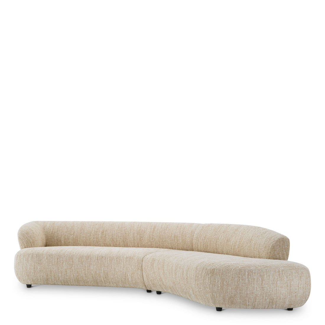 Eichholtz Sofa Cordova – Bouclé Sonata Cream 4-Sitzer Sofa Eichholtz