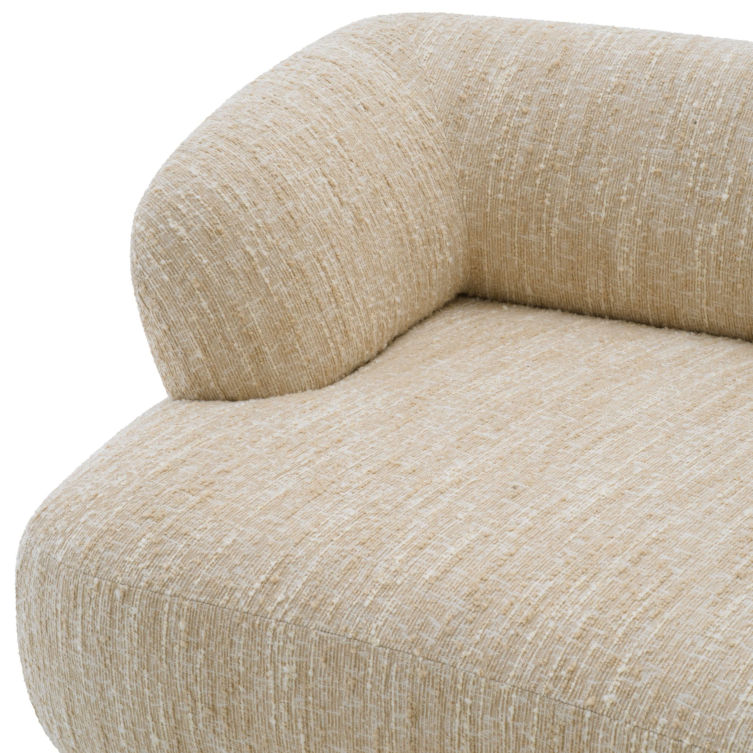 Eichholtz Sofa Cordova – Bouclé Sonata Cream 4-Sitzer Sofa Eichholtz