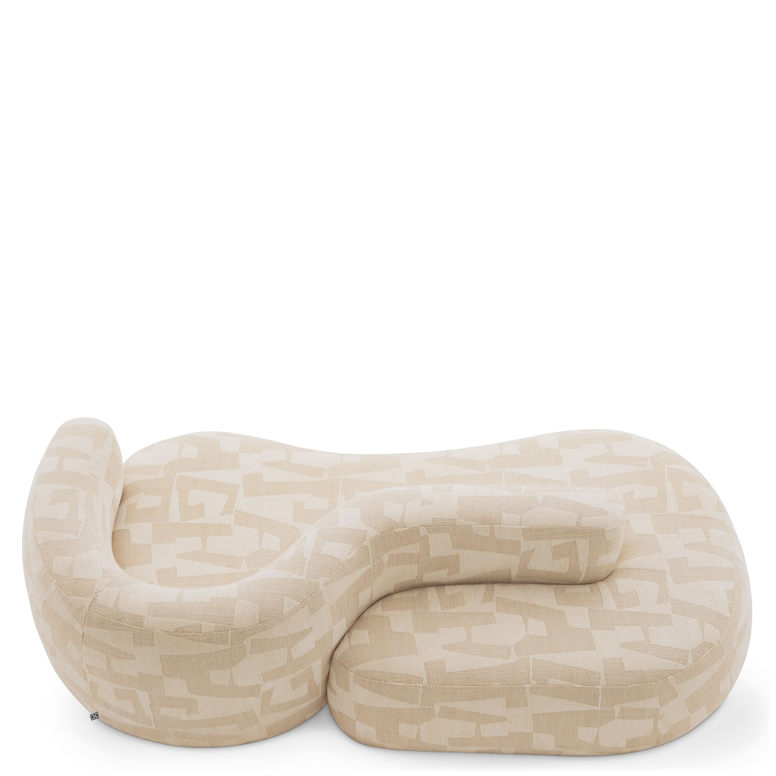 Eichholtz Sofa Julita – Brooklyn Sand Sofa rund Eichholtz