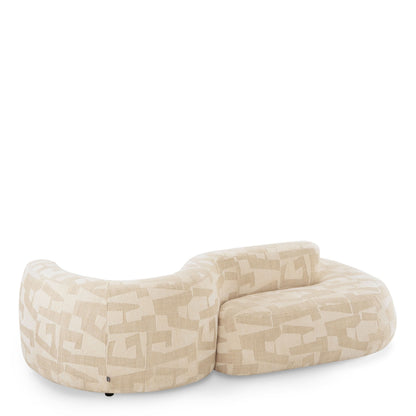 Eichholtz Sofa Julita – Brooklyn Sand Sofa rund Eichholtz