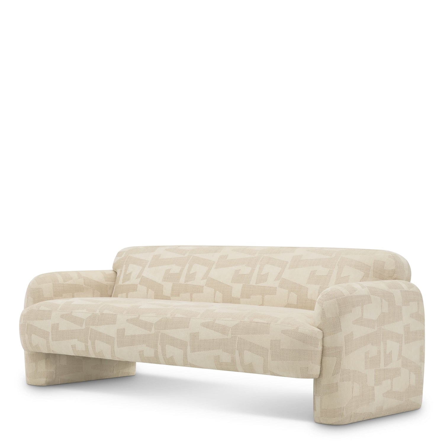Eichholtz Sofa Hernandez – Brooklyn Sand 3-Sitzer Sofa Eichholtz
